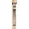 Ekena Millwork Olympic Block Smooth Bracket w/ Offset Brace, Douglas Fir, 5 1/2"W x 32"D x 38"H BKT0604X32X38OLY05SDF - alternate 4
